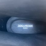 Zadig & Voltaire  Black Fringe Booties Photo 3