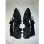 Women’s PEARL & Black Top Chunky Loafer Y2K US8 Size 8 Photo 5