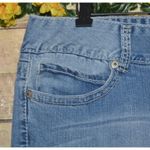 Long Elegant Legs Ladies Light Wash Flare Leg Blue Jeans Size 18 Tall Stretch De Photo 2