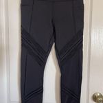 Athleta  All In Mesh 7/8 Tight Black Active Cutout High Waisted Gym Yoga Sz S Photo 0