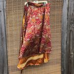 Earthbound Silk Wrap Skirt Double Layer L/XL Photo 5