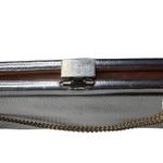 Vintage La France Small Silver Evening Purse Bag Clutch Handbag Chain Handle 60s Photo 4