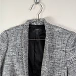 J.Crew  365 Textured Tweed Blazer Jacket Gray Black Open Front Photo 3