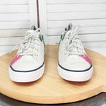 Sperry  Crest Vine Bionic Sailcloth Sneaker Shoes White Pink Green 10 Photo 1