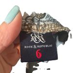 Rock & Republic Blue FIXX Straight Leg Cotton Blend Denim Jeans Women Sz 6 Photo 12