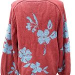 Sundance  Balloon Sleeve Floral Cardigan Sweater Photo 3