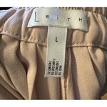 Leith Pleaded Shorts Womens size large Pink Loose Fit Photo 6