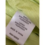 superdown Green Silk Satin High Waisted Side Slit Pencil Slip Maxi Skirt Size XS Photo 5