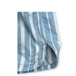 Aerie Women's Size XL Light Blue White Striped Drawstring Waist Boho Shorts Photo 1