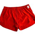 Old Navy Womens Orange Dolphin Hem Athletic Shorts Sz L Photo 0