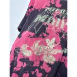 Disney  Mickey Mouse Rockstar Tie Dye Distressed Band Tee L Photo 4
