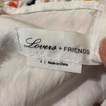 Lovers + Friends  Emma Eyelet Ruffled Mini Dress in Rainbow size S Photo 8