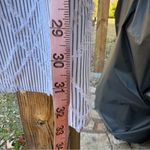 THML Mohair Pinstriped V-Neck Short Sleeve Mini Dress Size XS Photo 6