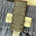 Knox Rose Blue Pull-On Shortie Shorts with Embroidered Detail Photo 5