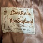 Vintage 70s Brown Suede Leather Coat Fur Collar Belted Boho Hippie Western M Size M Photo 11