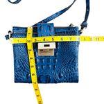 Brahmin Blue Mojito Melbourne Croc-Embossed
Leather Travel Crossbody Bag NEW Photo 3