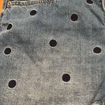 LC Lauren Conrad Lauren Conrad pock a dot jean shorts size 14. Photo 4