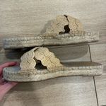 Talbots NEW  Hester Criss Cross Raffia Espadrille Flats Sandals Size 9 Photo 3