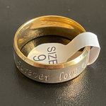 8mm gold forever love ring size 9 Photo 7