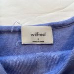 Aritzia , Wilfred purple crop top, handkerchief hem,‎ scoop neck, size S Photo 2