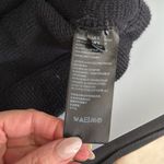 Free People  Ottoman Slouchy Mock Neck Tunic Sweater in Black Size Small Photo 13