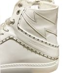 Zadig & Voltaire NIB  High Flash Sneaker Studded High Top White Leather 41 US 10 Photo 5