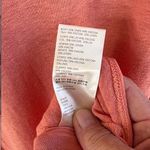 Free People NWT Starlight Long Sleeve Top Large Pinched Cheeks Peach Rtl $78.00 Photo 7