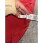 Vineyard Vines red  cotton sweater Chunky oversized Women's Small‎ Photo 4