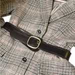 Fossil Vintage  Black Leather‎ women’s statement Belt large Photo 2