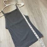 Free People Tank Top straight neck low back womens Gray (xsmall) casual summer Photo 4