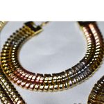 Source Unknown NWOT 4pc Set Renfest Cosplay Gothic Gold/Silver/Pink Rainbow Metal Necklace Set Photo 3