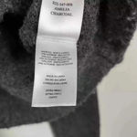 Rails Cashmere Wool Blend Amelia Lace Up Sweater Charcoal Grey Size XS Photo 4