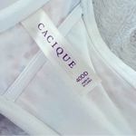 Cacique  Floral Lace Racerback Push Up T-Shirt Bra, Size 40DD Photo 6