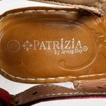 Patrizia by Spring Step Red Wedge Cutout Buckle Strap Sandals D Photo 9