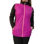 Old Navy Active Zip Up Front Purple Black Quilted Women’s Jacket Photo 1