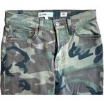 RE/DONE Originals High Rise Ankle Crop Raw Hem Camo Size 24 Photo 4