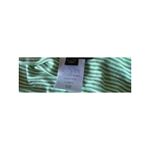 Talbots Womens Green White Striped Knit Poncho L/XL Photo 3