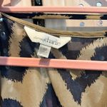 Charming Charlie ‎ Top Medium Chevron Print Long Sleeve Blouse Womens Photo 2