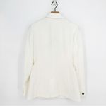 Rag and Bone NEW Claudia Peak Tailored Blazer Jacket One Button White Women's 2 Photo 5