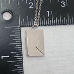 Silver Letter Envelope Love Note Necklace Photo 5
