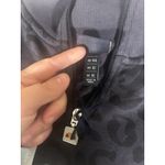 ellese sweatshirt womens us size 12 black leopard print quarter zip Photo 3