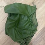 ZARA Leather Strapless Bodysuit Photo 0