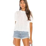 Free People  Letters Fo Juliet Eyelet Top In Ivory Photo 1