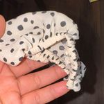 Pink Lily  Black and White Polka Dot Midi Dress Photo 10