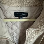 Love Tree Sherpa Bomber Jacket Photo 1