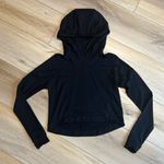 Lululemon  All Yours Cropped Hoodie - Black Photo 3