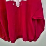 ASCOT + HART Red Pullover Top Sweatshirt Long Sleeve Crewneck Crew Neck | 2X Red Photo 2