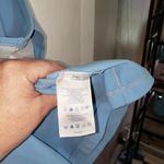 Lands' End π3 for $21π XL (18/20) Sky Blue Activewear Top w/Built-in Shelf Bra Photo 9