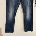 Miss Me  Easy Bootcut Rhinestone Embroidered Blue Jeans Size 29 Photo 4
