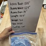 Pink Lily  Lace Cutout Mini Dress Light Blue Size Small NWT Photo 12